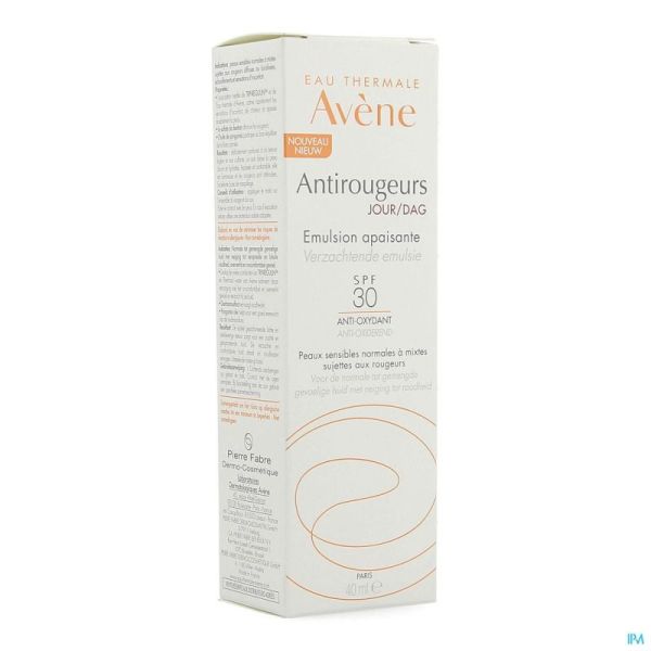 Avene antirougeurs jour emulsion 40ml