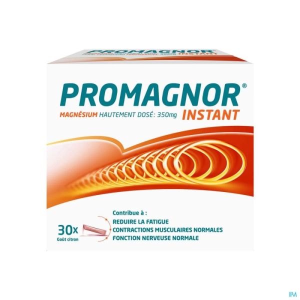 Promagnor instant citron stick 30 x 350 mg