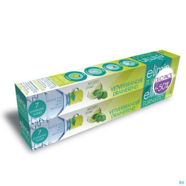 Elimin turn&go mojito duo pack bouchons 2x7