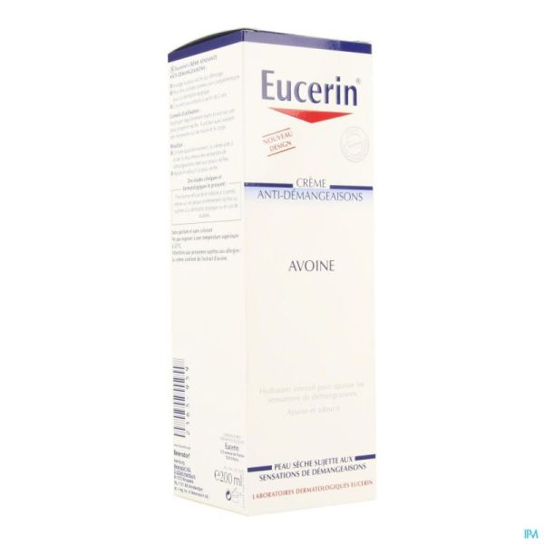 Eucerin peau seche creme anti demangeaisons 200ml