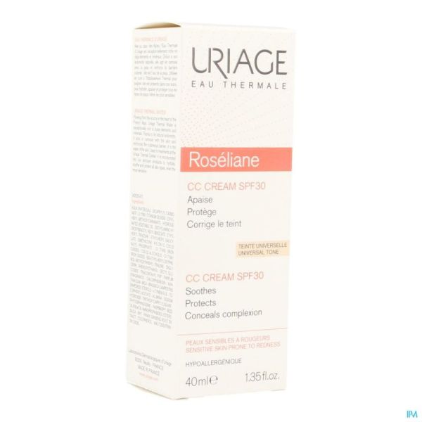 Uriage roseliane cc cream ip30 tube 40ml