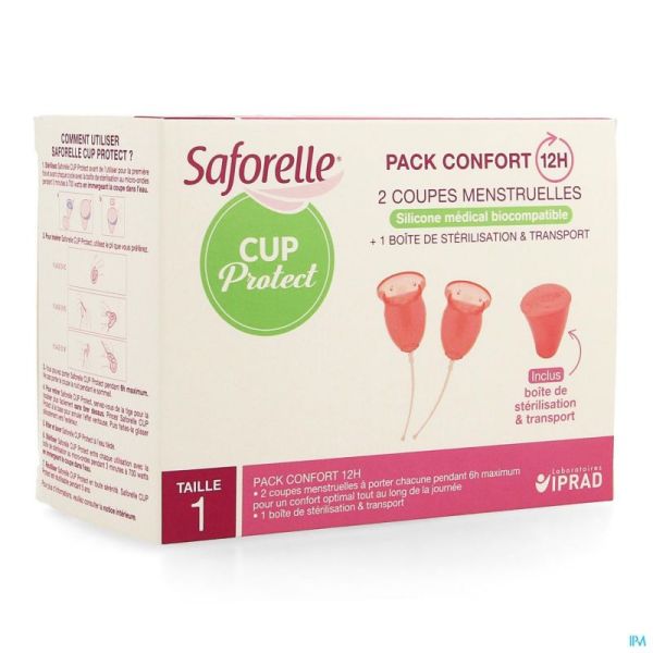 Saforelle cup protect coupes menstruelles t1 2