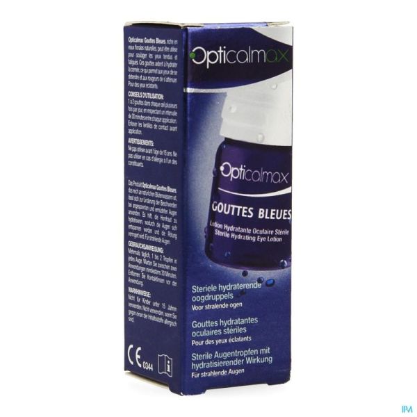 Opticalmax gouttes bleues 10ml