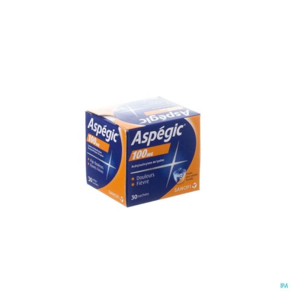 Aspegic 100 pulv 30x 100mg