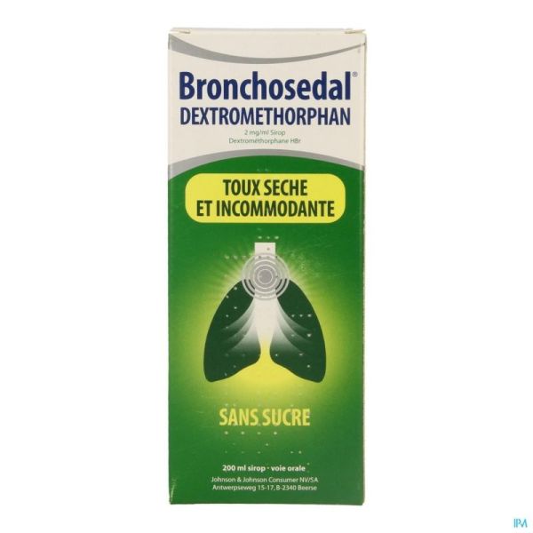 Bronchosedal dextromethorp sir 200 ml