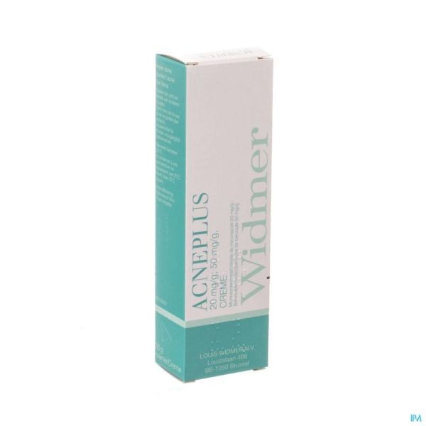 Widmer acneplus creme n/parf 30g
