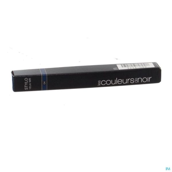 Les couleurs de noir stylo yeux 04 bleu