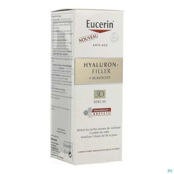 Eucerin hyaluron filler+elasticity 3d serum 30ml