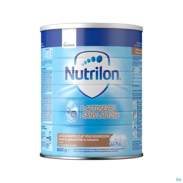 Nutrilon sans lactose pdr 800g
