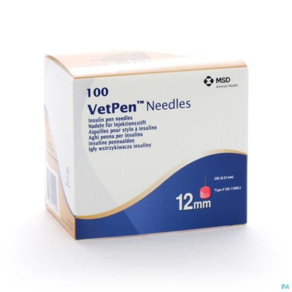 Caninsulin aiguilles pour vetpen 100
