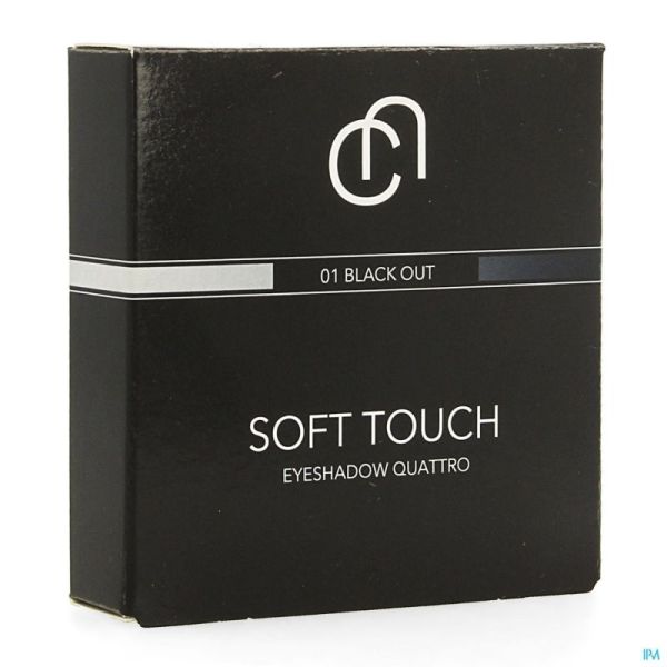 Les couleurs de noir soft touch e.s.01 black out