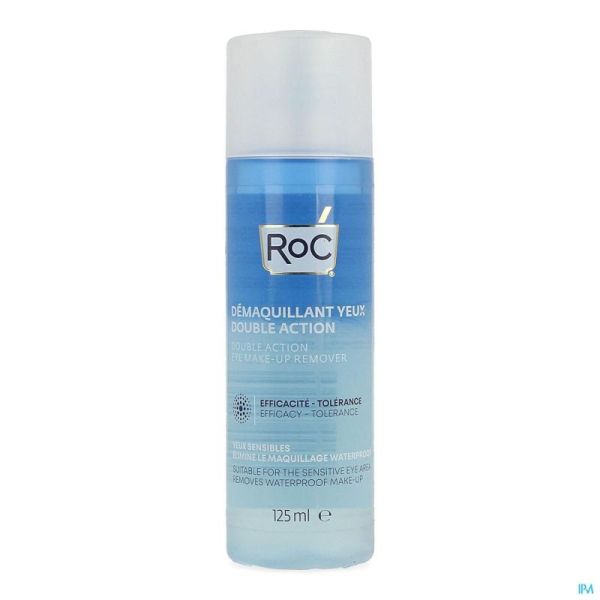 Roc double action eye make-up remover fl 125ml