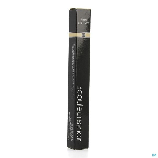 Les couleurs de noir stylo oap wp 01 champagne