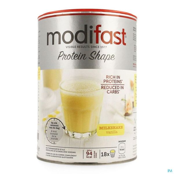 Modifast protiplus milkshake vanille 540g