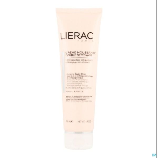 Lierac demaquillant creme mousse tube 150ml