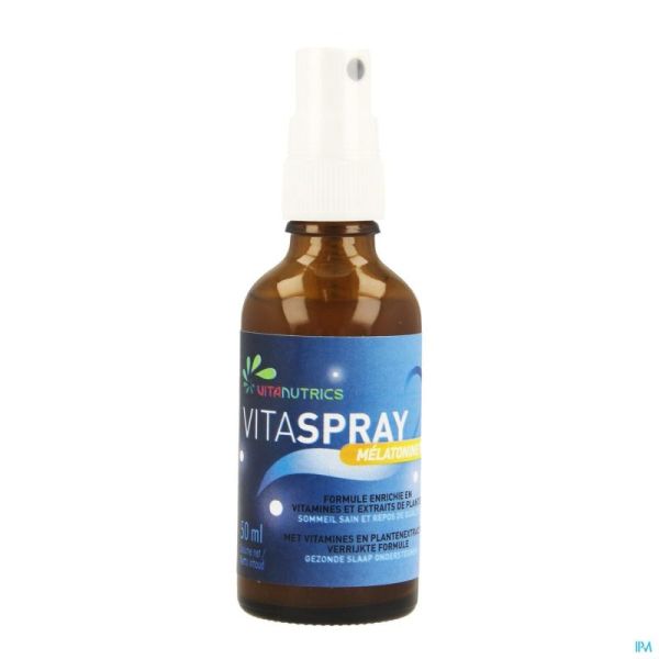 Vitaspray melatonine spray fl verre 50ml