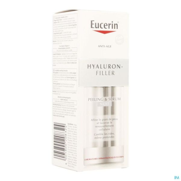 Eucerin hyaluron filler nuit peeling+serum 2x15ml