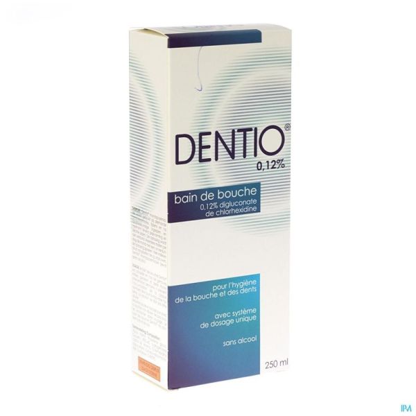 Dentio b 0,12% bain de bouche 250ml