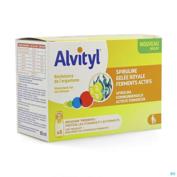 Alvityl resist fiole 8x10ml