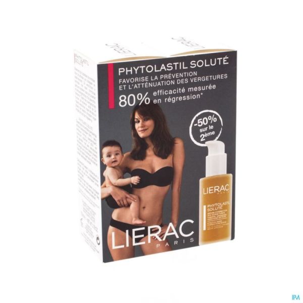 Lierac phytolastil solute duo fl 2x75ml 2Ème -50%