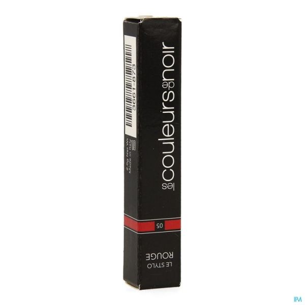 Les couleurs de noir stylo rouge 05 poppy red