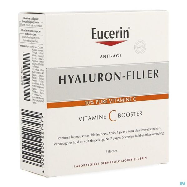 Eucerin hyaluron filler vitamine c booster 3x8ml