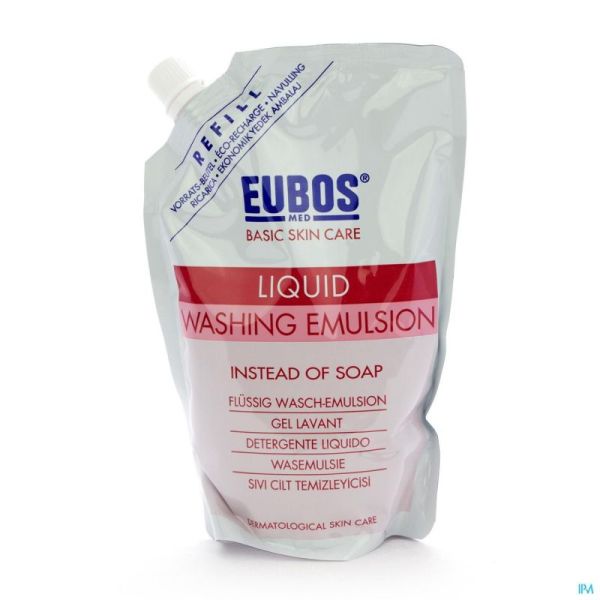 Eubos savon liquide rose refill 400ml