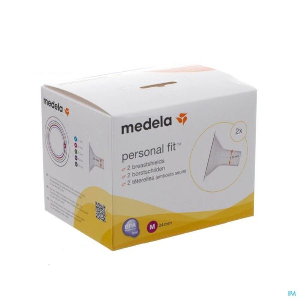 Medela teterelle personal fit medium 24mm 2 - Pharma-Welcome