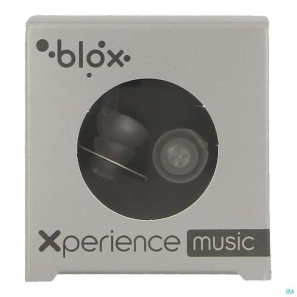 Blox xperience music bouch.or. transparent 1 paire