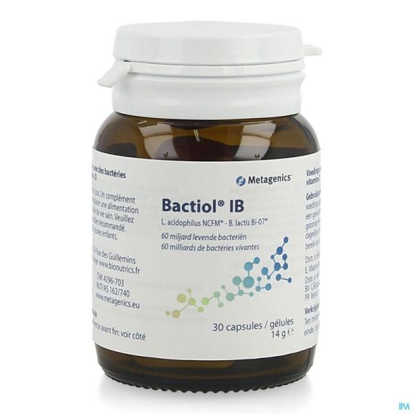 Bactiol ib caps 30 28121 metagenics