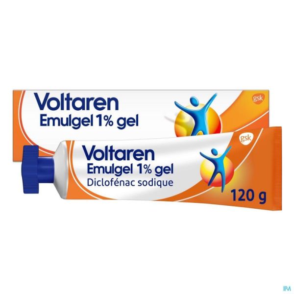 Voltaren emulgel 1 % gel 120 g laminaattube