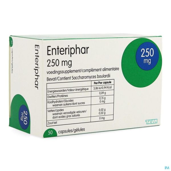 Enteriphar caps 50x250mg