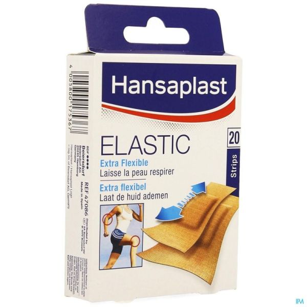 Hansaplast elastic strips 20