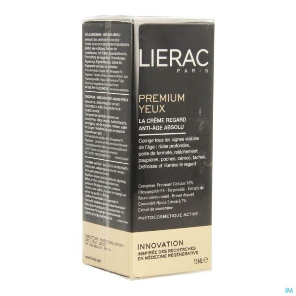 Lierac premium yeux fl pompe 15ml