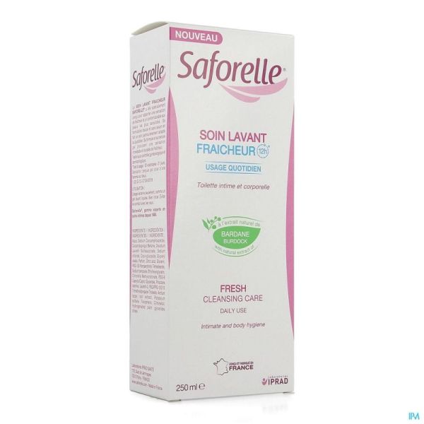 Saforelle soin lavant fraicheur fl 250ml