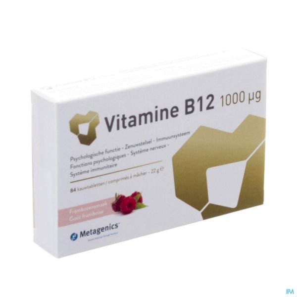 Vitamin b12 1000mcg comp croq 84 metagenics