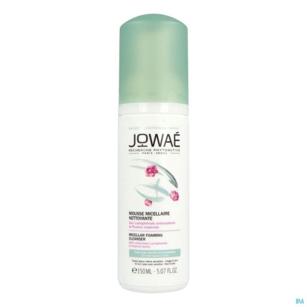 Jowae mousse micellaire nettoyante tube 150ml