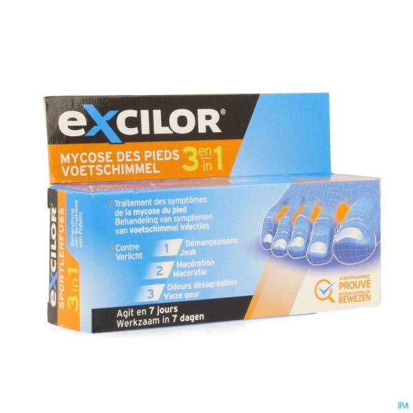 Excilor pied athlete creme 15ml