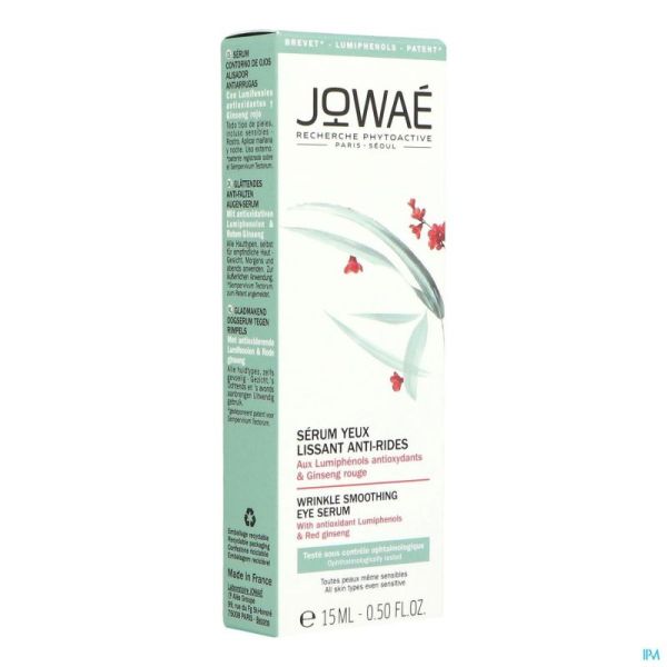 Jowae serum yeux a/rides tube 15ml